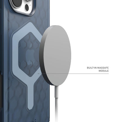 Coque MagSafe pour Apple iPhone 16 Pro Max, Urban Armor Gear, Essential Armor, Bleue