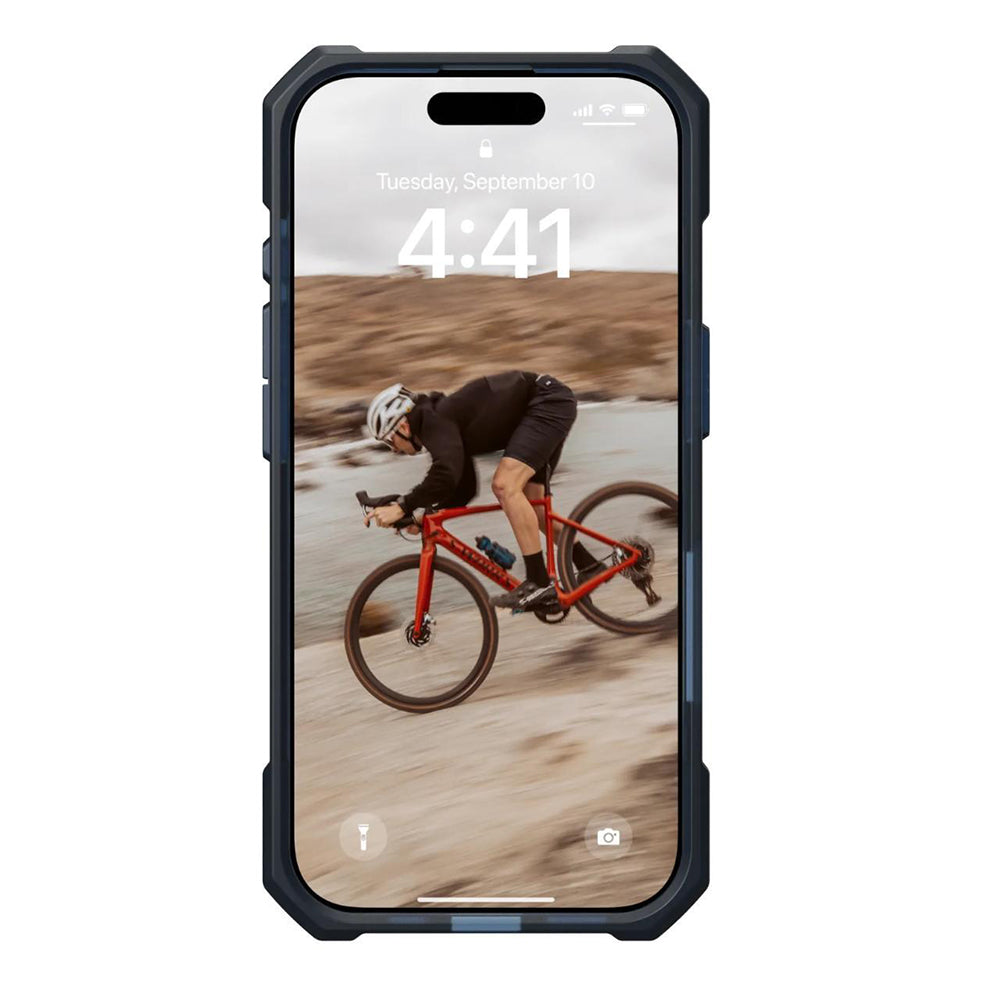 Coque MagSafe pour Apple iPhone 16 Pro Max, Urban Armor Gear, Essential Armor, Bleue