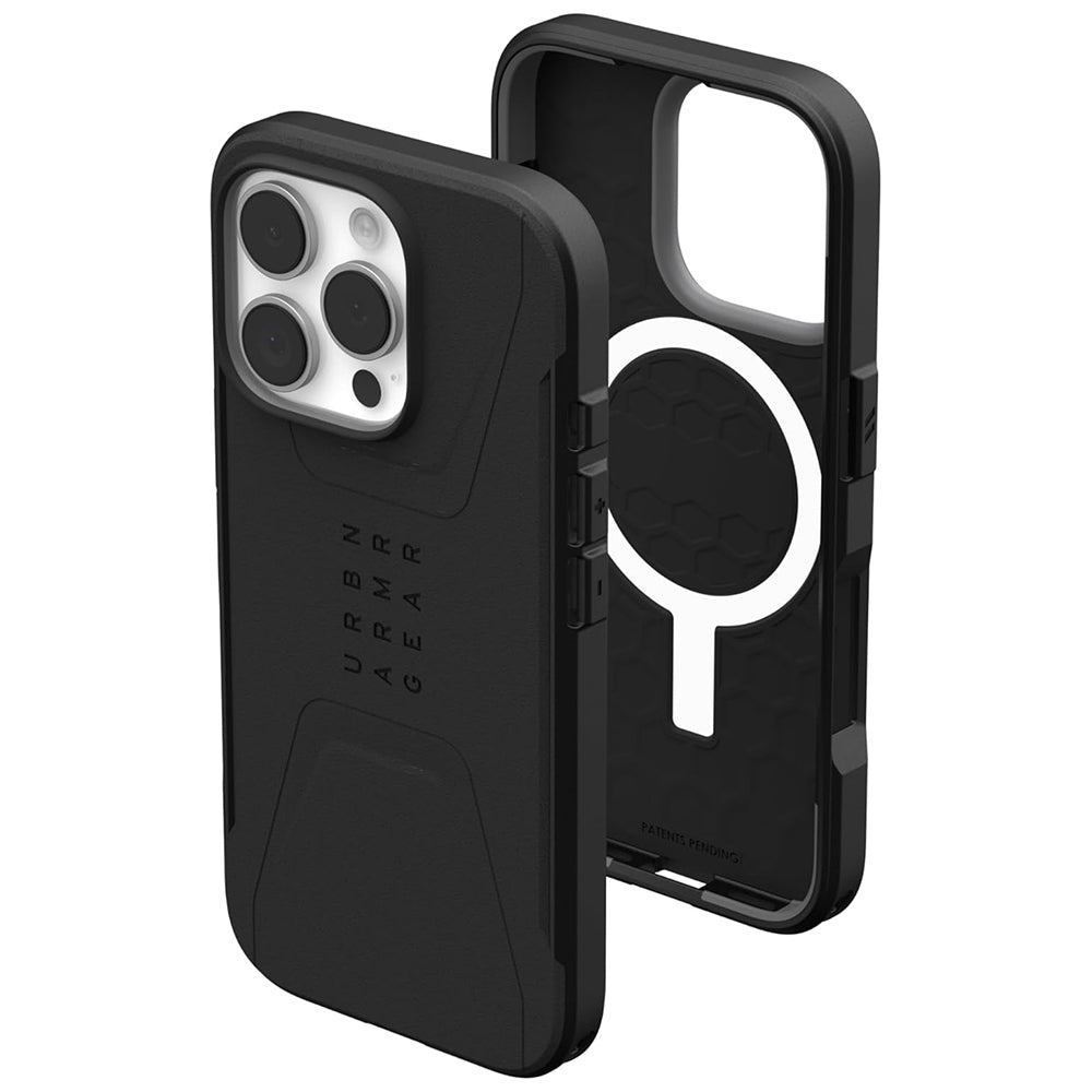 Coque MagSafe pour Apple iPhone 16 Pro Max, Urban Armor Gear, Essential Armor, Noire
