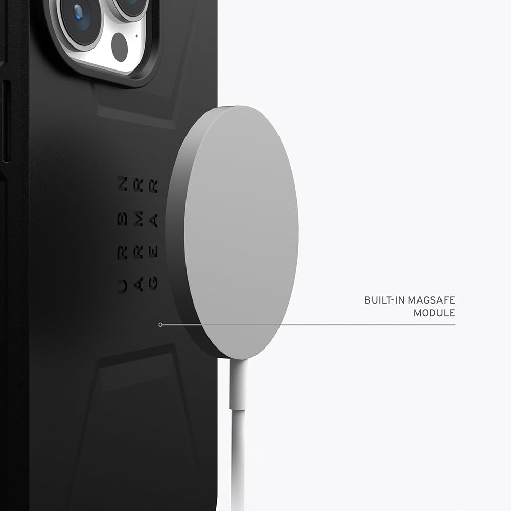 Coque MagSafe pour Apple iPhone 16 Pro Max, Urban Armor Gear, Essential Armor, Noire