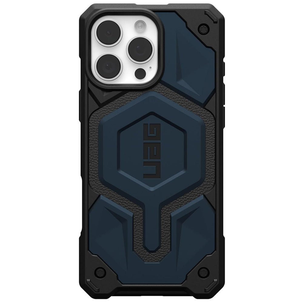 Coque MagSafe pour Apple iPhone 16 Pro Max, Urban Armor Gear, Monarch Pro, Bleu marine