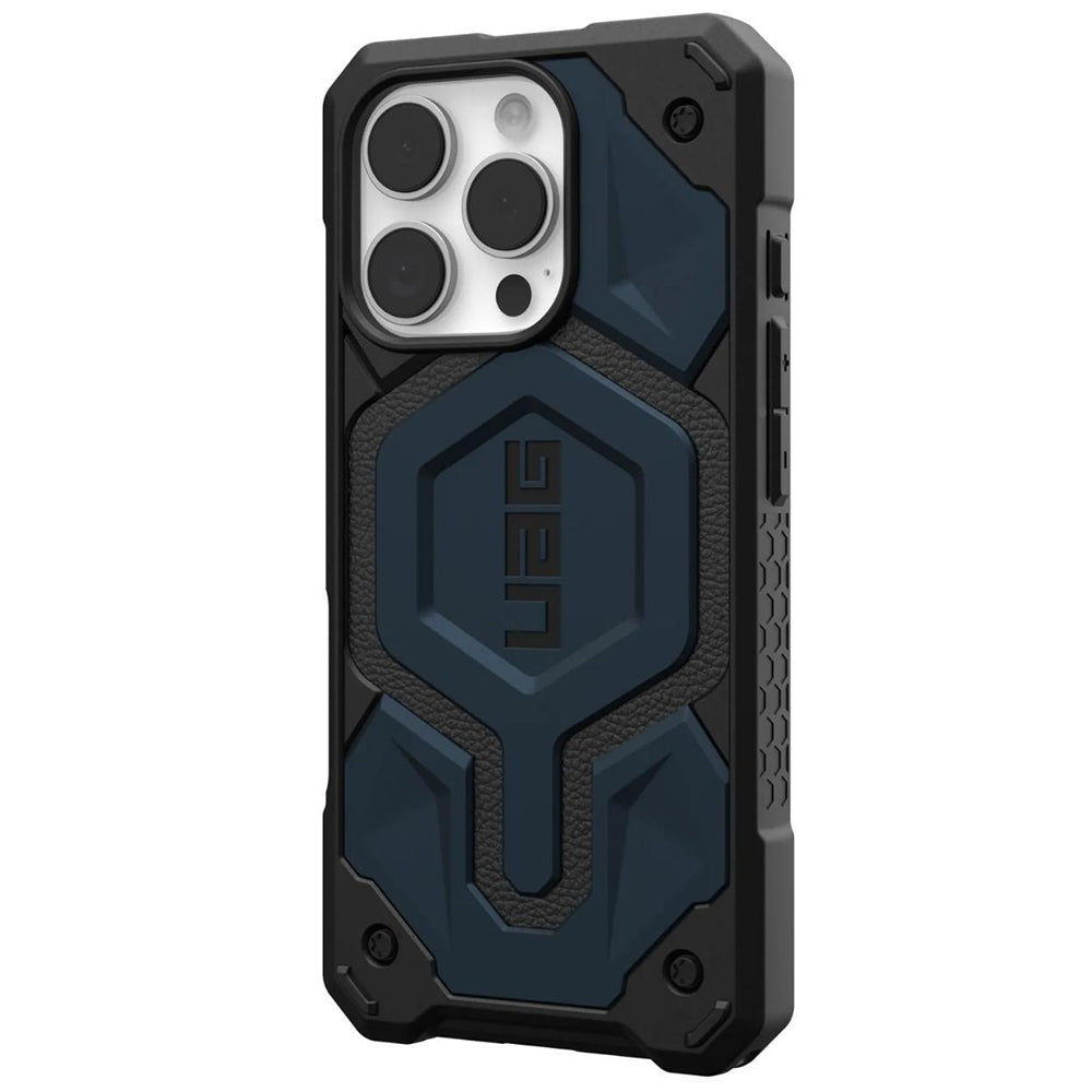 Coque MagSafe pour Apple iPhone 16 Pro Max, Urban Armor Gear, Monarch Pro, Bleu marine