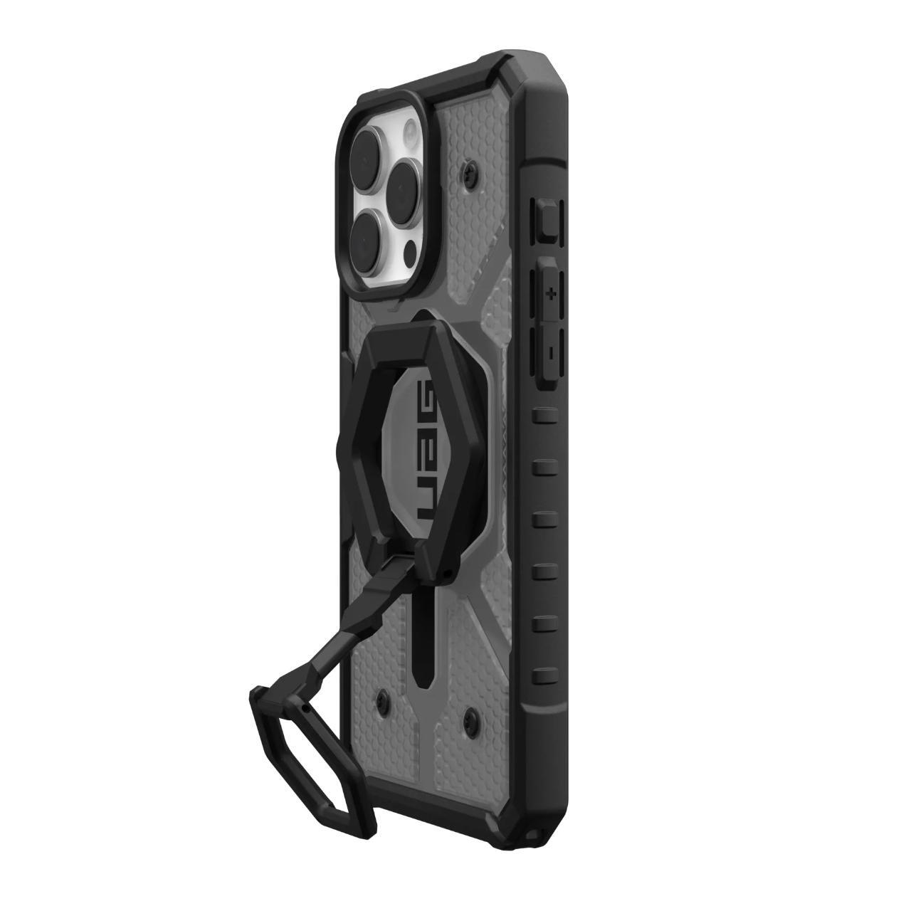Coque MagSafe pour Apple iPhone 16 Pro Max, Urban Armor Gear, Pathfinder Clear Bundle, Gris