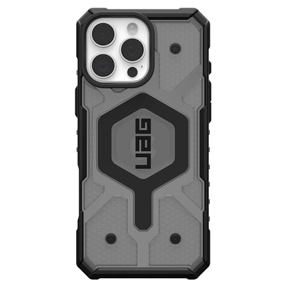 Coque MagSafe pour Apple iPhone 16 Pro Max, Urban Armor Gear, Pathfinder Clear Bundle, Gris
