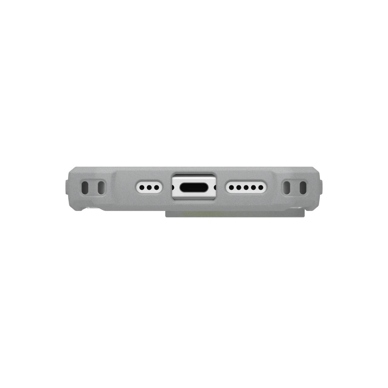 Coque MagSafe pour Apple iPhone 16 Pro Max, Urban Armor Gear, Pathfinder Clear avec cordon, Vert