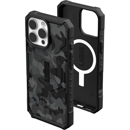MagSafe Case for Apple iPhone 16 Pro Max, Urban Armor Gear, Pathfinder SE Midnight Camo, Camouflage