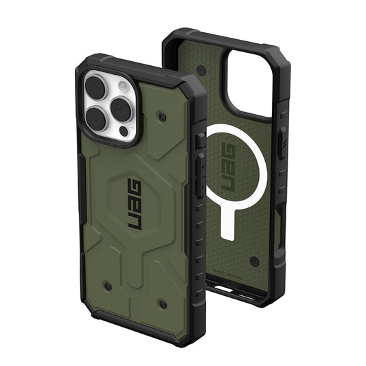 Coque MagSafe pour Apple iPhone 16 Pro Max, Urban Armor Gear, Pathfinder, Vert