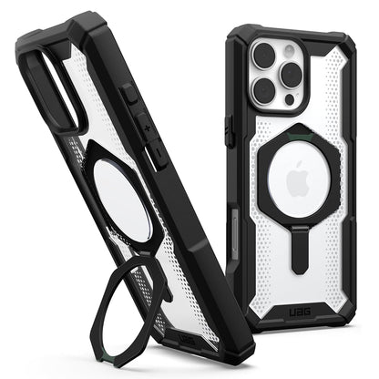 Coque MagSafe pour Apple iPhone 16 Pro Max, Urban Armor Gear, Plasma XTE, Noir Transparent