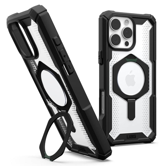Coque MagSafe pour Apple iPhone 16 Pro Max, Urban Armor Gear, Plasma XTE, Noir Transparent