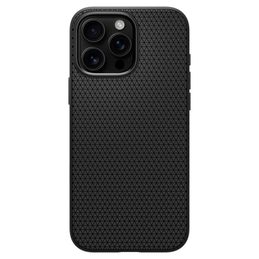 Coque MagSafe pour Apple iPhone 16 Pro, Spigen, Liquid Air T, Noir Mat ACS09116