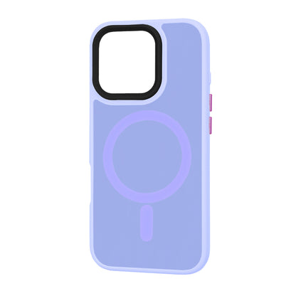 Coque MagSafe pour Apple iPhone 16 Pro, Techsuit, HaloFrost, Violet Clair