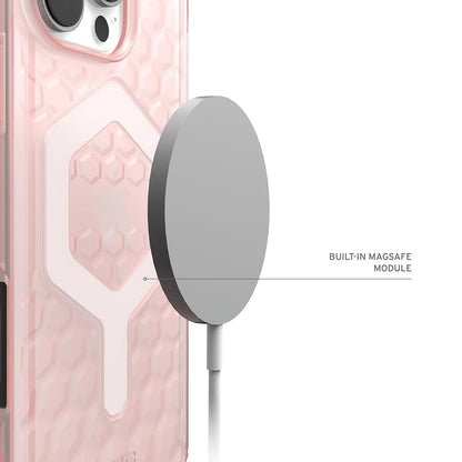 Coque MagSafe pour Apple iPhone 16 Pro, Urban Armor Gear, Essential Armor, Rose