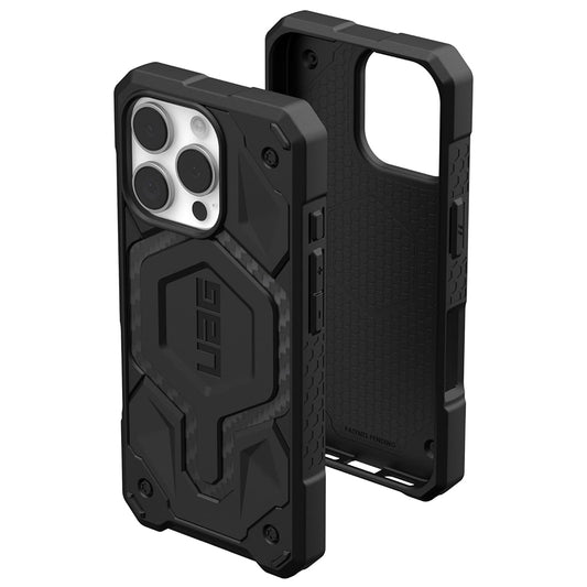 Coque MagSafe pour Apple iPhone 16 Pro, Urban Armor Gear, Monarch Pro Carbon, Noire