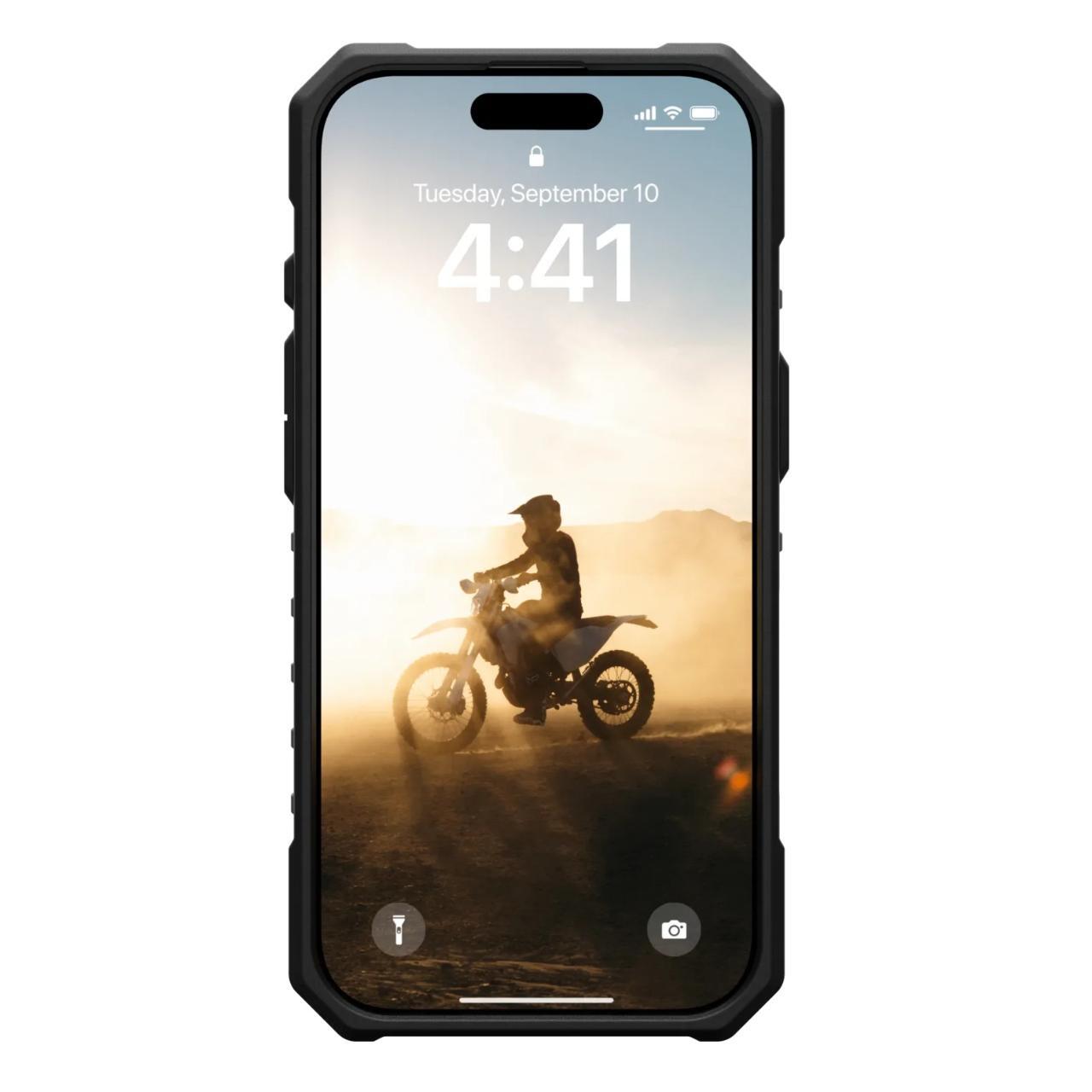 Coque MagSafe pour Apple iPhone 16 Pro, Urban Armor Gear, Pathfinder, Bleue