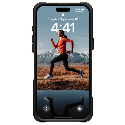 Coque MagSafe pour Apple iPhone 16 Pro, Urban Armor Gear, Plasma XTE, Noire