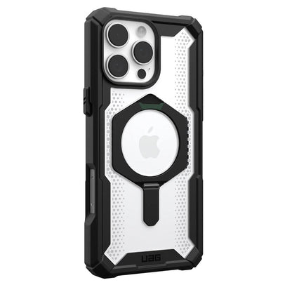 MagSafe Case for Apple iPhone 16 Pro, Urban Armor Gear, Plasma XTE, Transparent Black