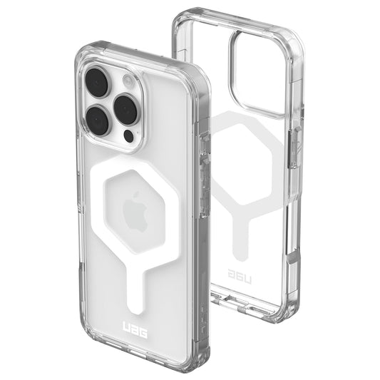 Coque MagSafe pour Apple iPhone 16 Pro, Urban Armor Gear, Plyo, Blanche