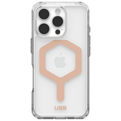 Coque MagSafe pour Apple iPhone 16 Pro, Urban Armor Gear, Plyo, Rose Doré
