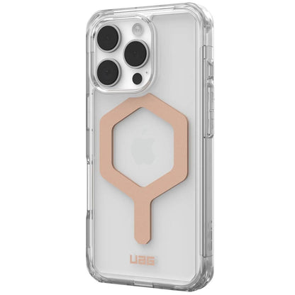 Coque MagSafe pour Apple iPhone 16 Pro, Urban Armor Gear, Plyo, Rose Doré