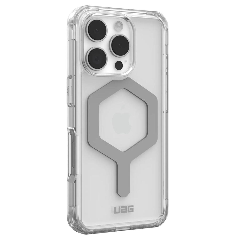 Coque MagSafe pour Apple iPhone 16 Pro, Urban Armor Gear, Plyo, Transparente