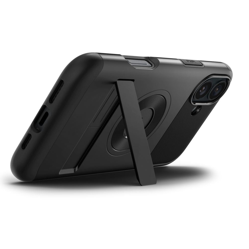 Coque MagSafe pour Apple iPhone 16, Spigen, Slim Armor, Noire