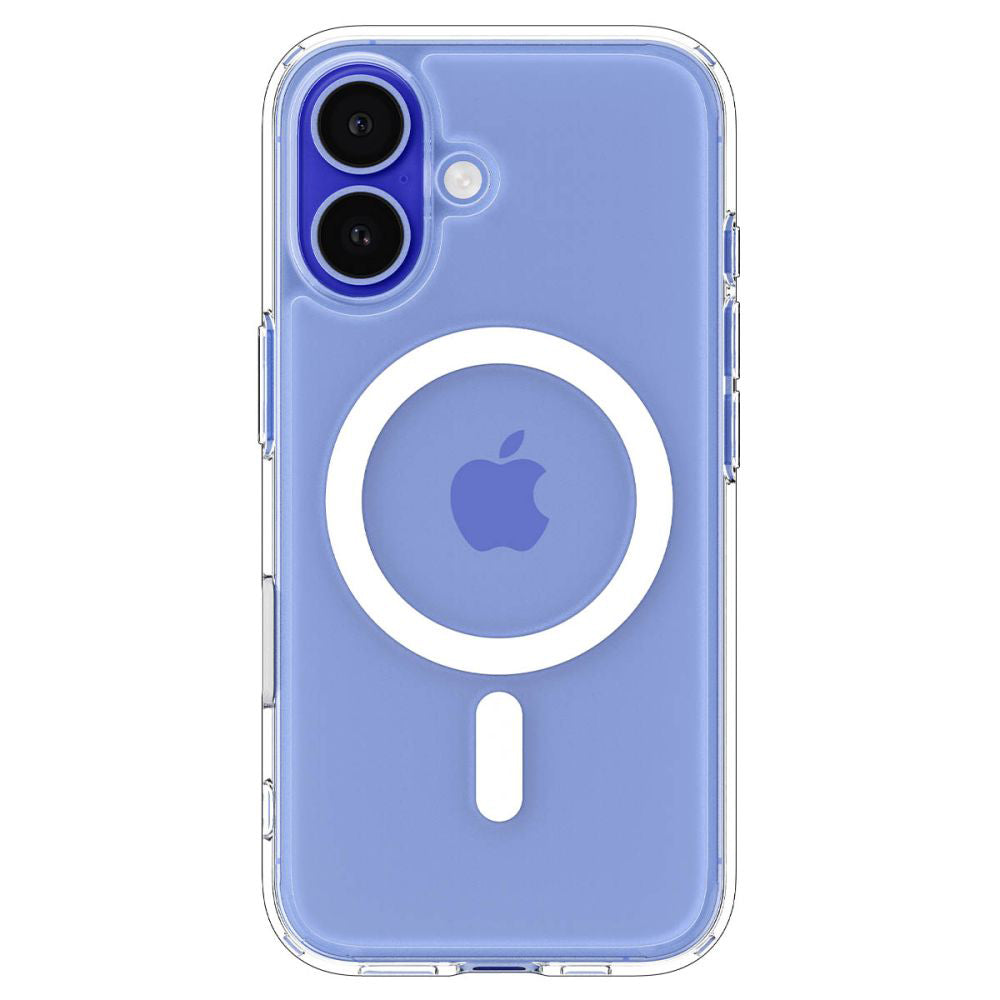 Coque MagSafe pour Apple iPhone 16, Spigen, Ultra Hybrid T, Blanche ACS09073