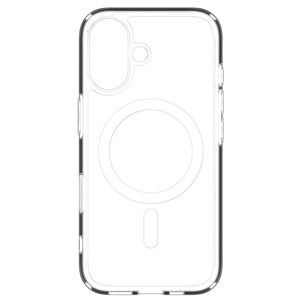 Coque MagSafe pour Apple iPhone 16, Spigen, Ultra Hybrid T, Blanche ACS09073