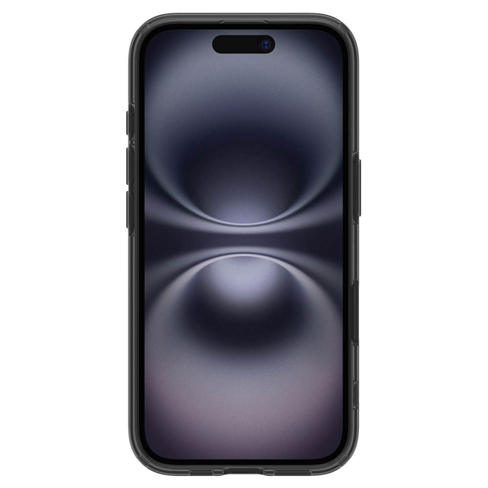 Coque MagSafe pour Apple iPhone 16, Spigen, Ultra Hybrid T, Noir Satiné ACS09074