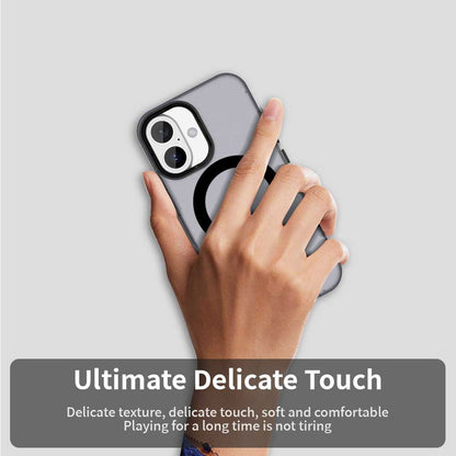 Coque MagSafe pour Apple iPhone 16, Techsuit, CandyCase, Noire