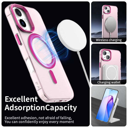 MagSafe Case for Apple iPhone 16, Techsuit, CandyCase, Pink