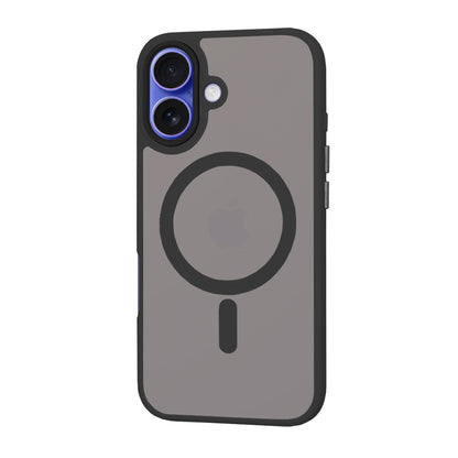 Étui MagSafe pour Apple iPhone 16, Techsuit, HaloFrost, Noir