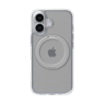 Coque MagSafe pour Apple iPhone 16, Torras, Ostand Pro, Transparente
