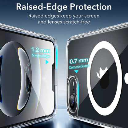 Coque MagSafe pour Apple iPhone 17e / 16e, ESR, Classic Hybrid, Transparente