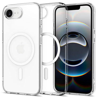 Coque MagSafe pour Apple iPhone 17e / 16e, Spigen, Liquid Crystal, Transparente ACS09150