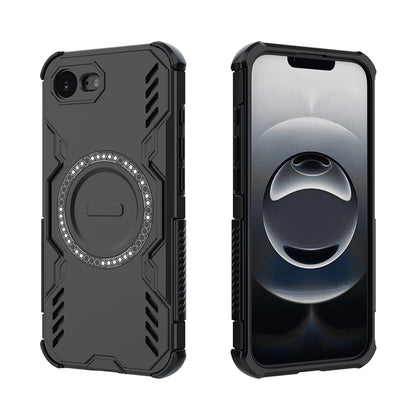 Coque MagSafe pour Apple iPhone 17e / 16e, Techsuit, ArmorMag, Noire