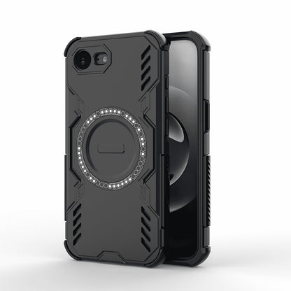 Coque MagSafe pour Apple iPhone 17e / 16e, Techsuit, ArmorMag, Noire