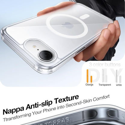 Coque MagSafe pour Apple iPhone 17e / 16e, Torras, Guardian, Transparente