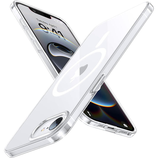Coque MagSafe pour Apple iPhone 17e / 16e, Torras, OriginFit, Transparente