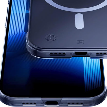 Coque MagSafe pour Apple iPhone 17, 3MK, Just20g, Transparente