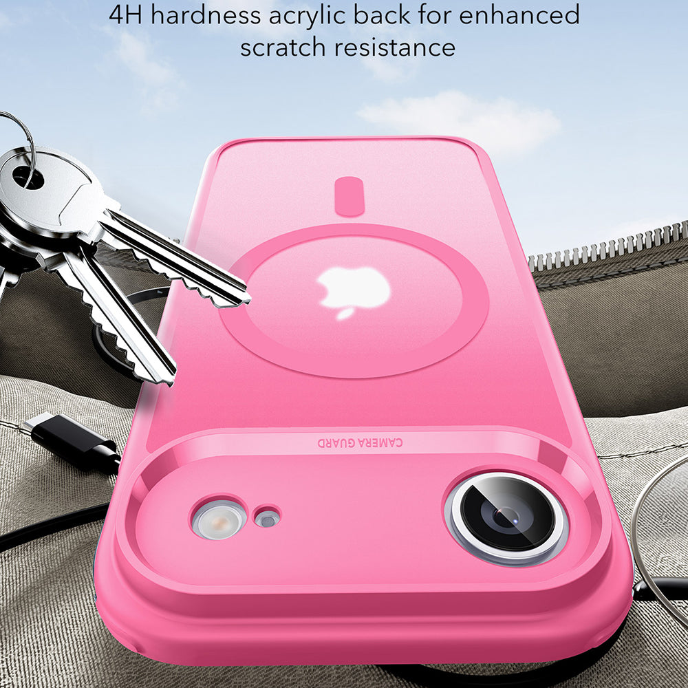 Coque MagSafe pour Apple iPhone 17 Air, ESR, Classic Hybrid, Rose Satiné