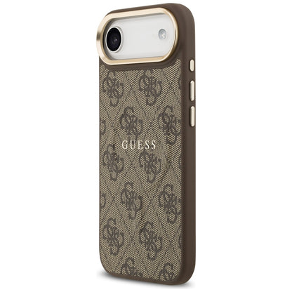 Étui MagSafe pour Apple iPhone 17 Air, Guess, 4G Classic, Marron