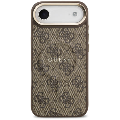 Étui MagSafe pour Apple iPhone 17 Air, Guess, 4G Classic, Marron