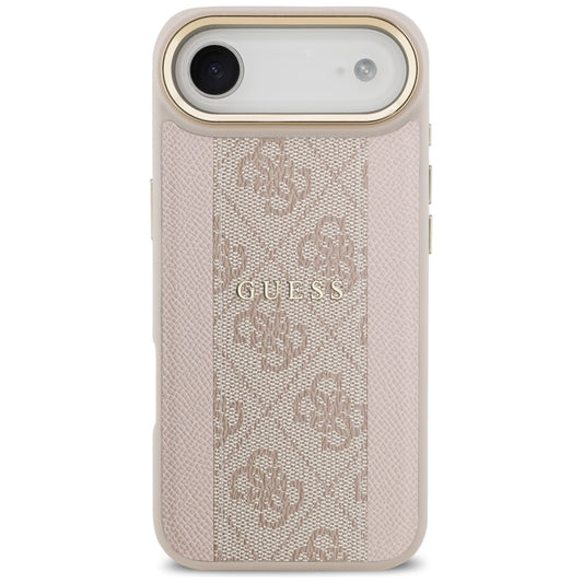 Étui MagSafe pour Apple iPhone 17 Air, Guess, 4G Stripe, Rose