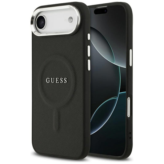 Étui MagSafe pour Apple iPhone 17 Air, Guess, Classic Logo, Noir
