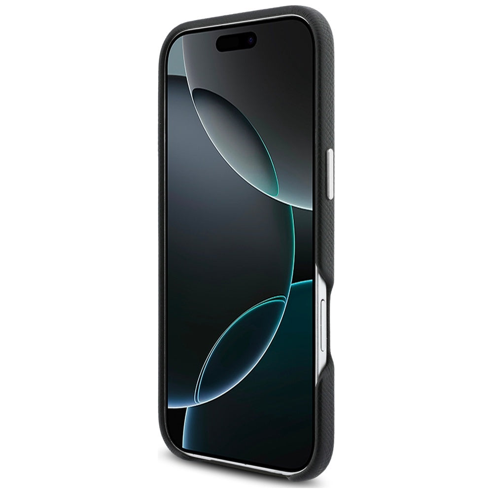 Étui MagSafe pour Apple iPhone 17 Air, Karl Lagerfeld, Karl & Choupette Head's Pin, Noir