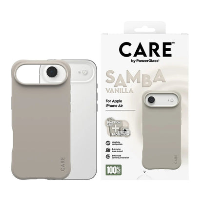 Coque MagSafe pour Apple iPhone 17 Air, PanzerGlass, Care Fashionable, Beige
