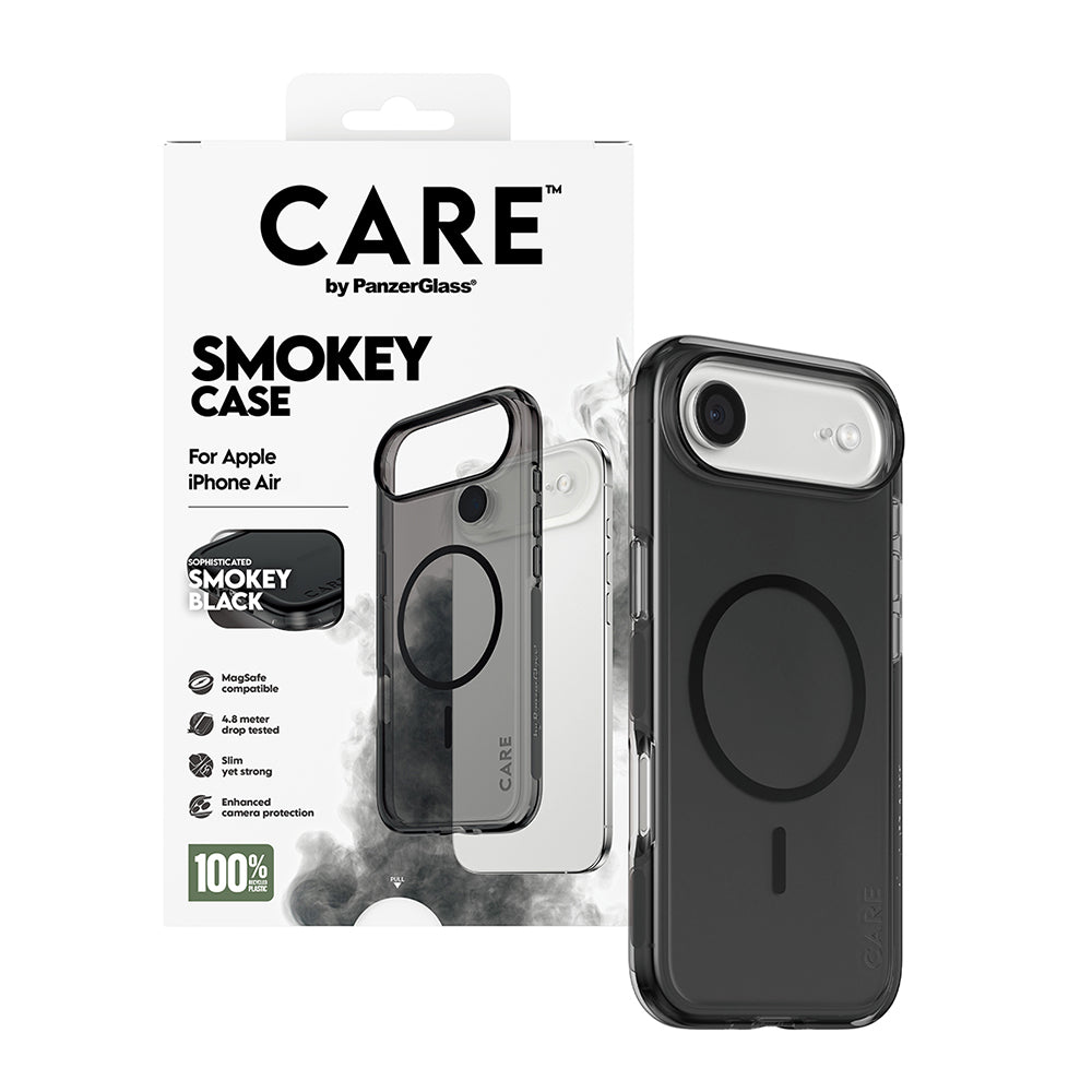 Étui MagSafe pour Apple iPhone 17 Air, PanzerGlass, Care Urban Explorer, Noir