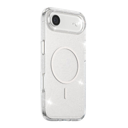 Coque MagSafe pour Apple iPhone 17 Air, PanzerGlass, Care Urban Explorer Star Lit, Transparente Blanche