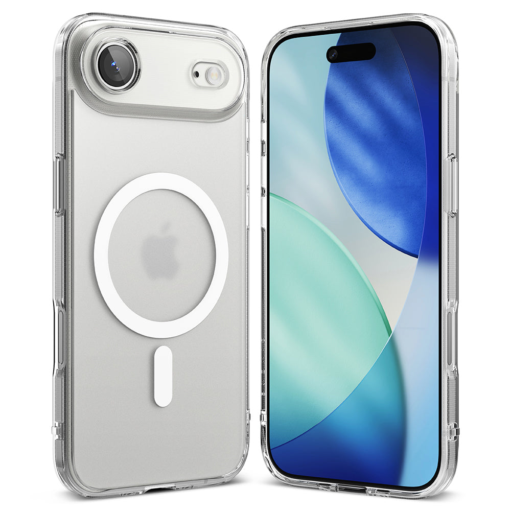 Coque MagSafe pour Apple iPhone 17 Air, Ringke, Fusion, Transparent Mat