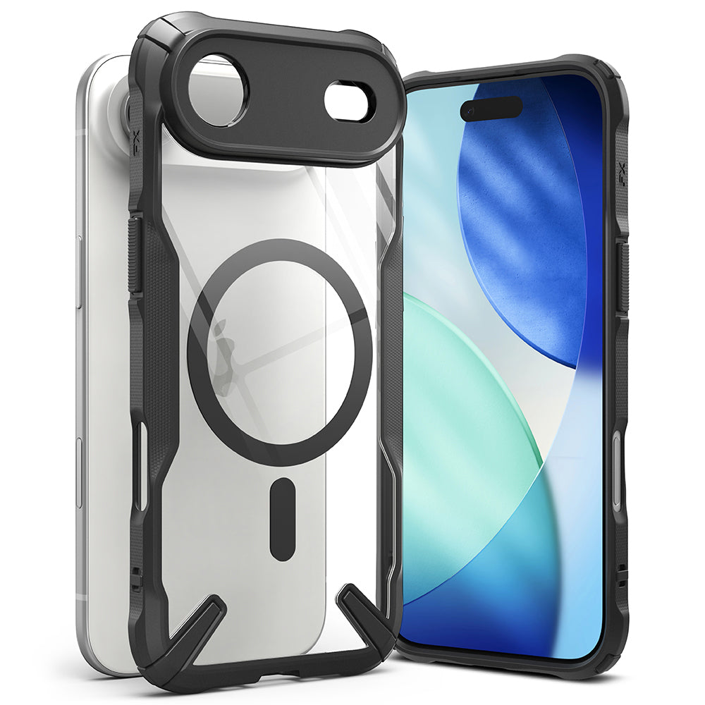 Coque MagSafe pour Apple iPhone 17 Air, Ringke, Fusion X, Noire